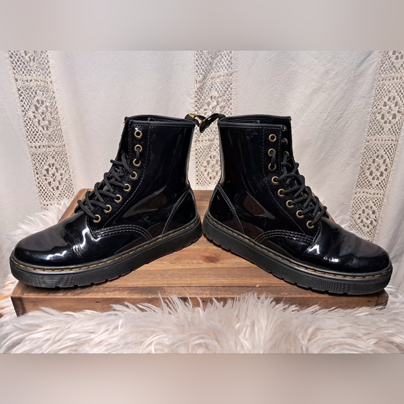 Unisex Patent Leather Dr. Martens - Picture 6 of 8
